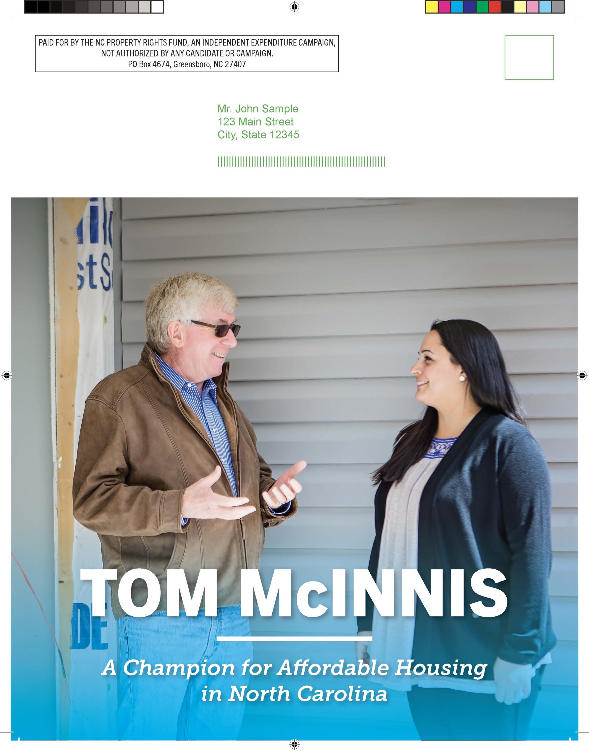 Tom McInnis Front Mailer